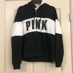Victoria secret PINK zipper hoodie
